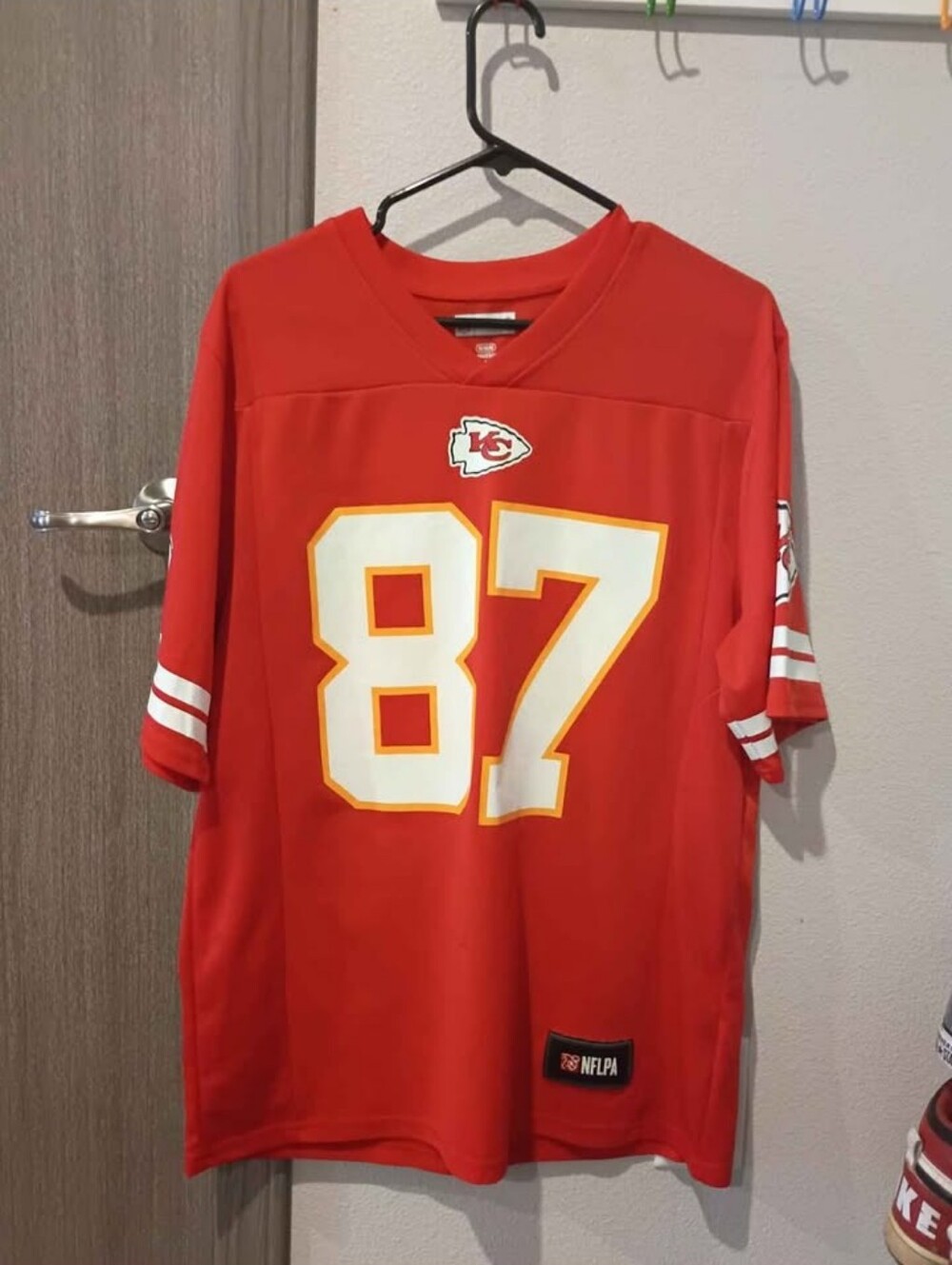 NFL Kansas City Chiefs Red #87 Football Jersey Kelce